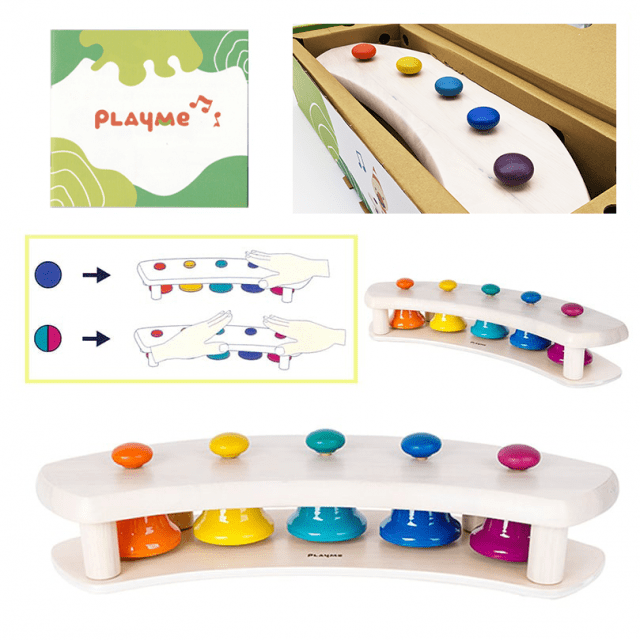 パットベル　PlayMe Toys社　台湾製　ペンタトニック音階の楽器
